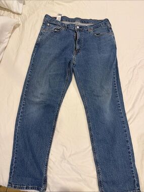 Levi's Men's Straight Leg Blue Denim Jeans